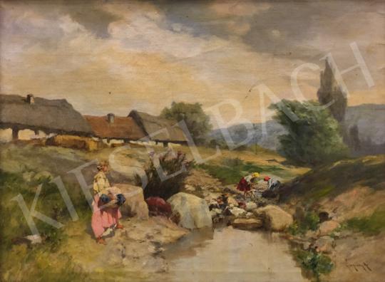 For sale Neogrády, Antal - Stream Bank 's painting