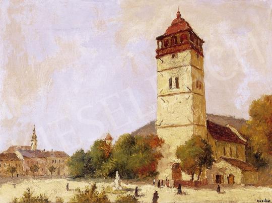 Guzsik, Ödön - Church-tower | 7th Auction auction / 281 Lot