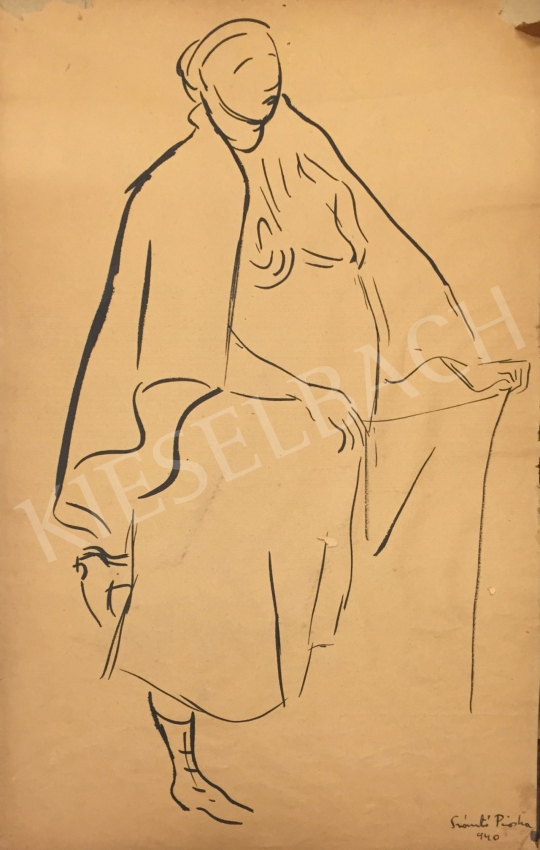 Eladó  Szántó Piroska - Mozgásban, 1940 festménye