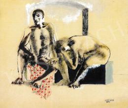  Szabó Ákos - Couple de de nu assis, 1958 