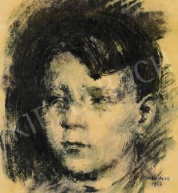  Szabó Ákos - Tete de jeune garcon, 1953 