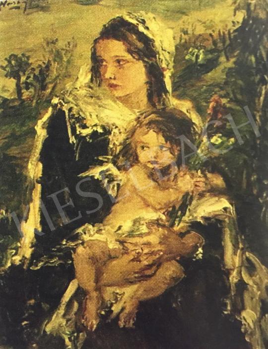 Náray, Aurél - Mother with Child painting