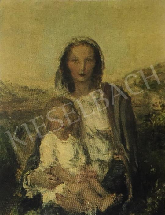 Náray, Aurél - Mother with Child painting