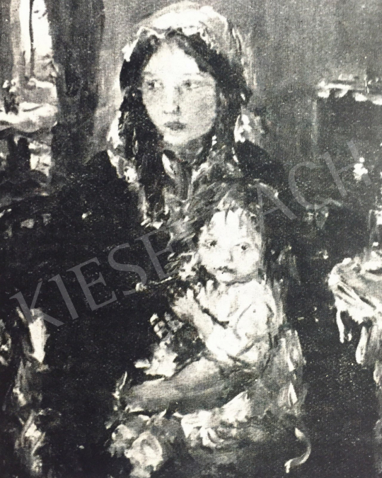 Náray, Aurél - Mother with Child painting