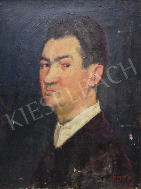 Eladó  Ismeretlen festő Major jelzéssel - Férfi portré festménye