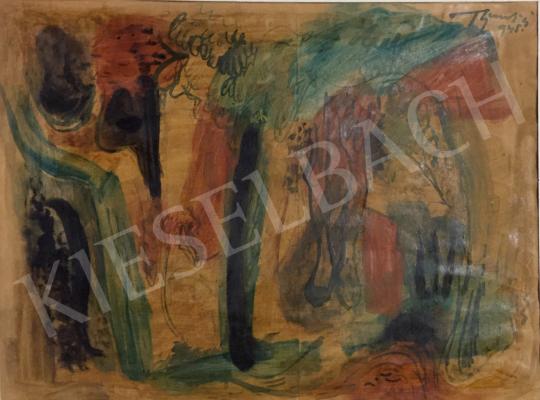 For sale  Bene, Géza - Trees, 1945 's painting