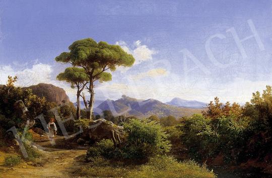 Ifj. Markó, Károly jr. - Italian landscape | 7th Auction auction / 301 Lot