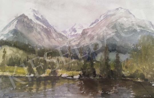 Csabai, Kálmán - High Tatras, 1965 painting