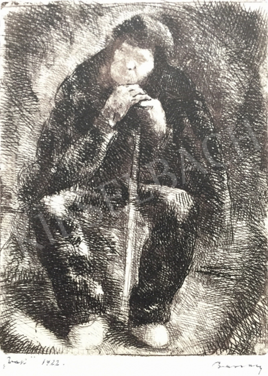 For sale  Barcsay, Jenő - Resting Man, 1922 's painting