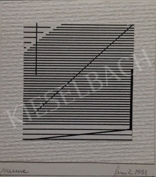  Konok, Tamás - Measure, 1991 painting