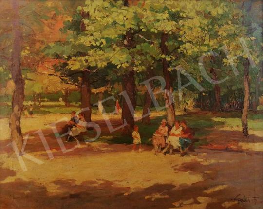 For sale Gaál, Ferenc - Spring Lights in the Park 's painting