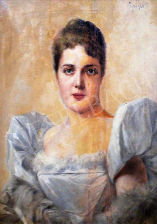 Eladó Tolnay Ákos - Elegáns hölgy festménye