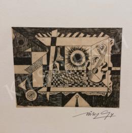  Hincz, Gyula - Abstract Composition with Instrument 