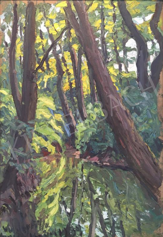 Widder, Félix - Forest Detail  painting