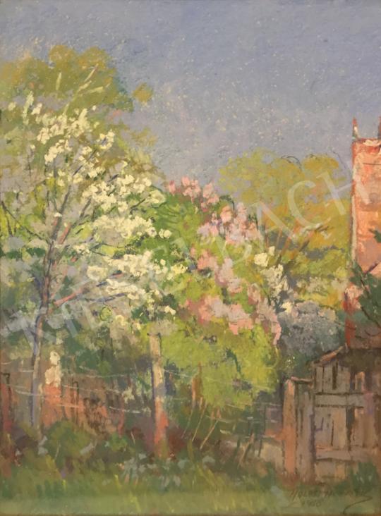 Halasi Horváth, István (Horváth István) - Blooming Trees, 1958 painting