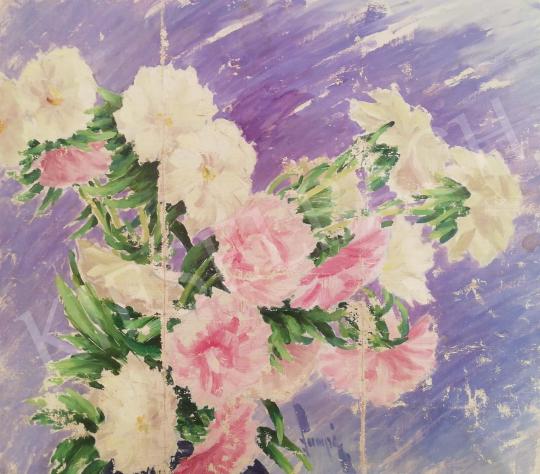 For sale Lampé, Sándor - Pink Flower Composition 's painting