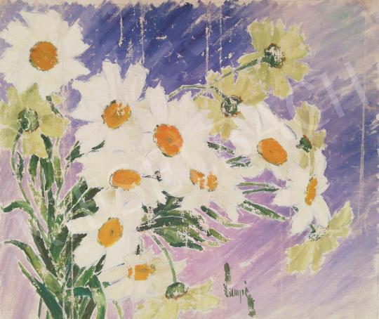 For sale Lampé, Sándor - White Flowers 's painting