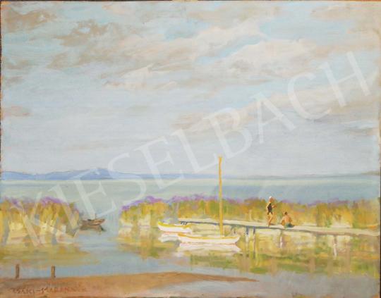  Csáki-Maronyák, József - Port View painting