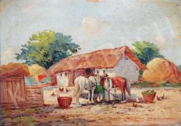 Németh, György - Village Scene 