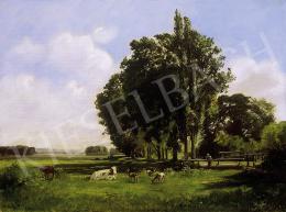 Voltz, Ludwig - Grazing cows 