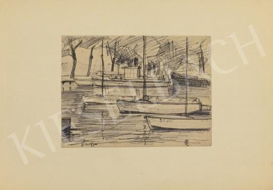 For sale Nagy, Sándor - Port (Balatonszemes), 1964 's painting