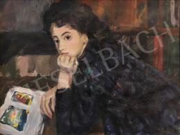 Balogh, András - Young Girl with a Book 