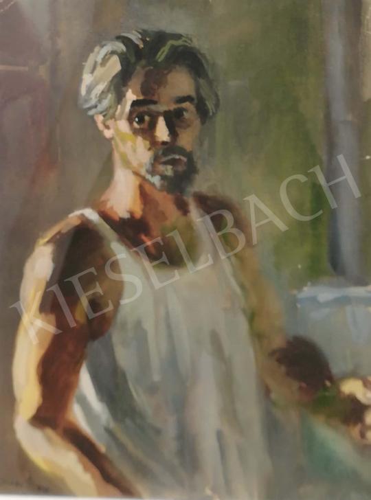  Duray, Tibor - Self-Portrait, 1977 painting