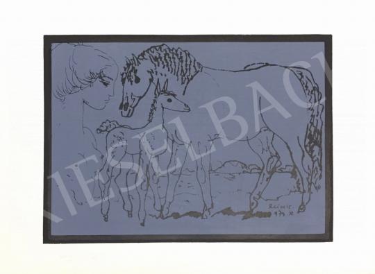 For sale  Reich, Károly - Women Nude with Horse 's painting