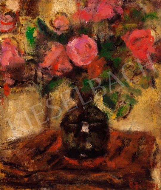  Czóbel, Béla - Still Life with Flowers | 18th Auction auction / 7 Lot