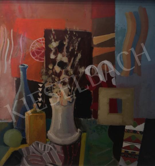  Misch, Ádám - Abstract Composition  painting