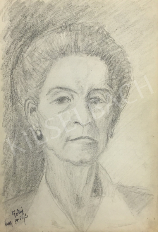 For sale  István Húth - Portrait of a Women 's painting