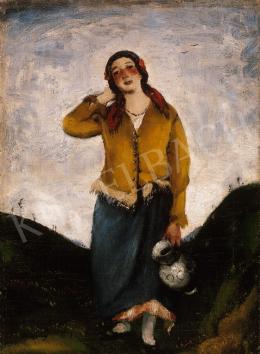  Rudnay, Gyula - Girl with a Pitcher 