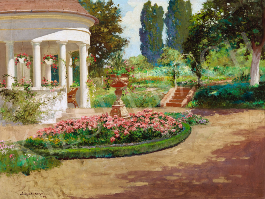 Neogrády, László - Spring in the Garden, 1928 | 58th Spring Auction auction / 17 Lot