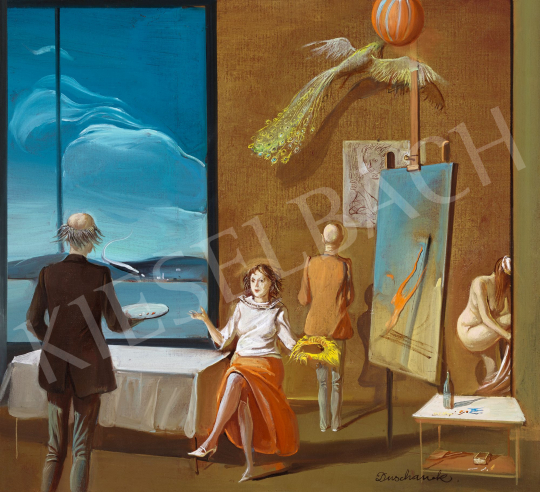  Duschanek, János - Master and Follower (Surrealistic Mood) | 58th Spring Auction auction / 26 Lot