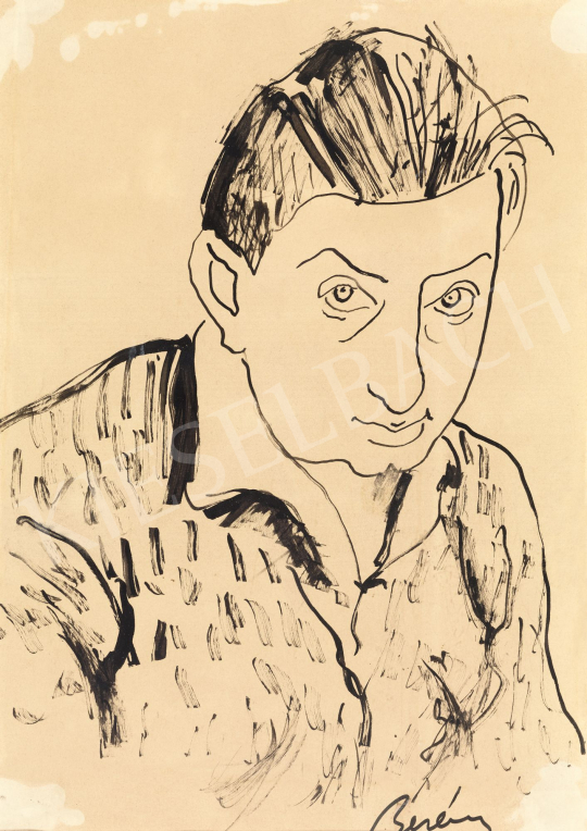 Berény, Róbert - Self-Portrait | 58th Spring Auction auction / 55 Lot