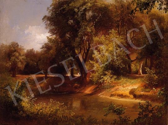 Brodszky, Sándor - Forest Scene with a River | 18th Auction auction / 35 Lot