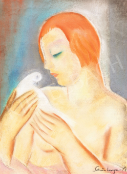  Schönberger, Armand - Girl with Pigeon 