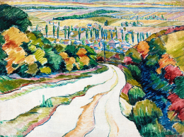  Faragó, Endre - Csillaghegy (Road to Csobánka and Pilisvörösvár), 1929 