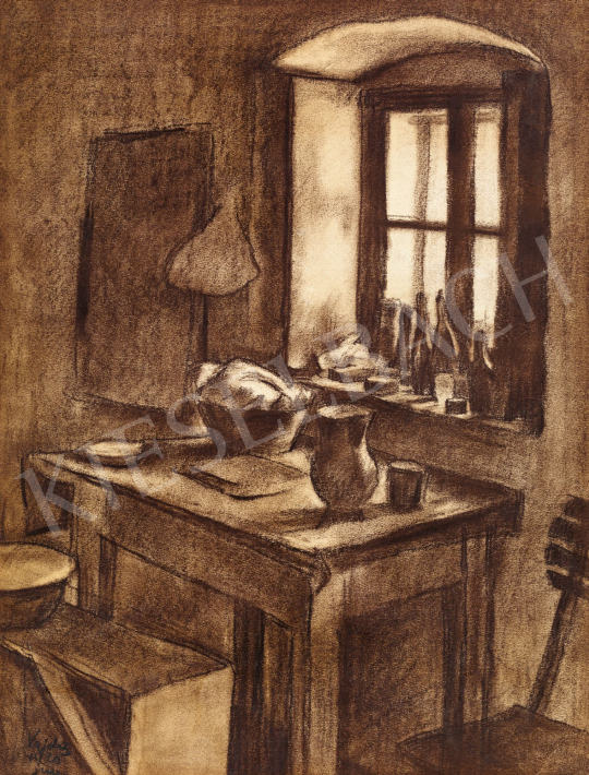 Vajda, Lajos - The Room of the Artist, 1925 | 58th Spring Auction auction / 93 Lot