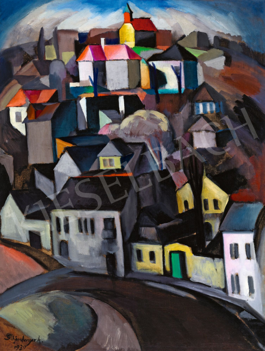  Schönberger, Armand - Art Deco City (Rose Hill), 1930 | 58th Spring Auction auction / 111 Lot