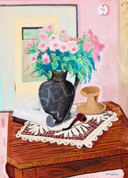  Vörös, Géza - Studio Still-Life | 58th Spring Auction auction / 147 Lot