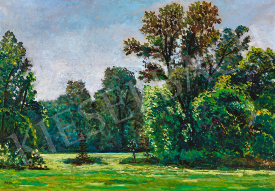 Orbán, Dezső - Városliget, c. 1910 | 58th Spring Auction auction / 154 Lot