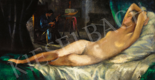 Feszty, Masa - Female Nude in the Studio | 58th Spring Auction auction / 157 Lot
