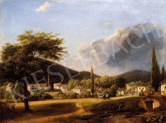  Sterio, Károly - View of Bártfa | 18th Auction auction / 43 Lot