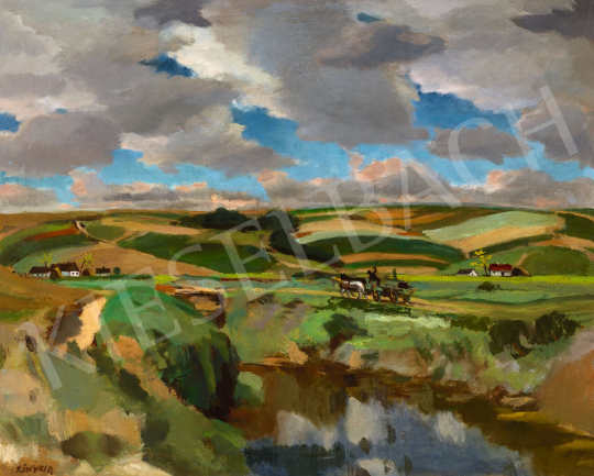 Fényes, Adolf - Sunday in the Fields | 58th Spring Auction auction / 170 Lot