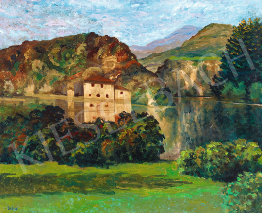 Orbán, Dezső - Landscape by the Lake | 58th Spring Auction auction / 176 Lot