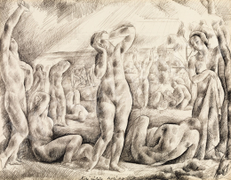  Patkó, Károly - Niobé Sketch, 1923 