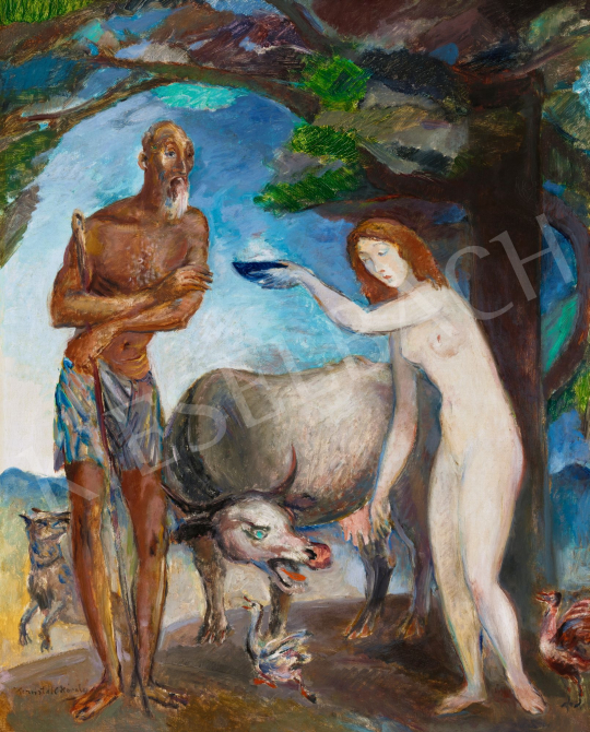  Kernstok, Károly - Saint Anthony’s Temptation, c. 1932 | 58th Spring Auction auction / 196 Lot