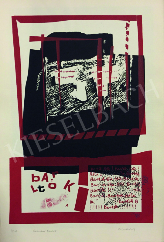 Klimó, Károly - Requiem Bartók - Hommage á Bartók (32 print) Budapest-Paris, 1978-1979 | 58th Spring Auction auction / 205 Lot