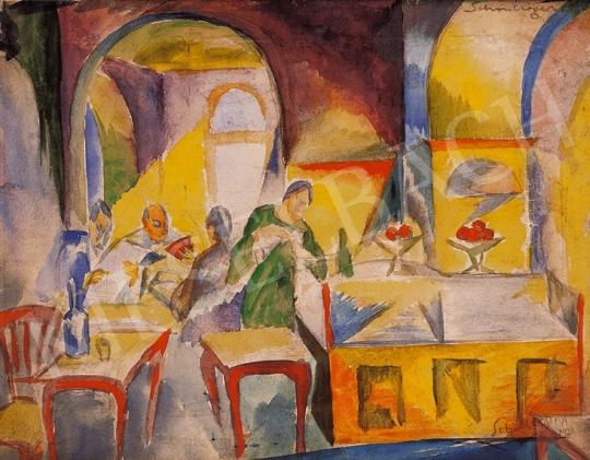  Schönberger, Armand - In the Coffee-House, 1921 | 18th Auction auction / 49 Lot